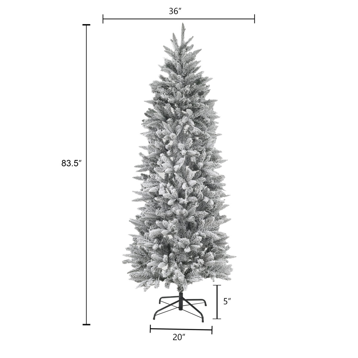 Green Fir Artificial Christmas Tree With LED main image 1